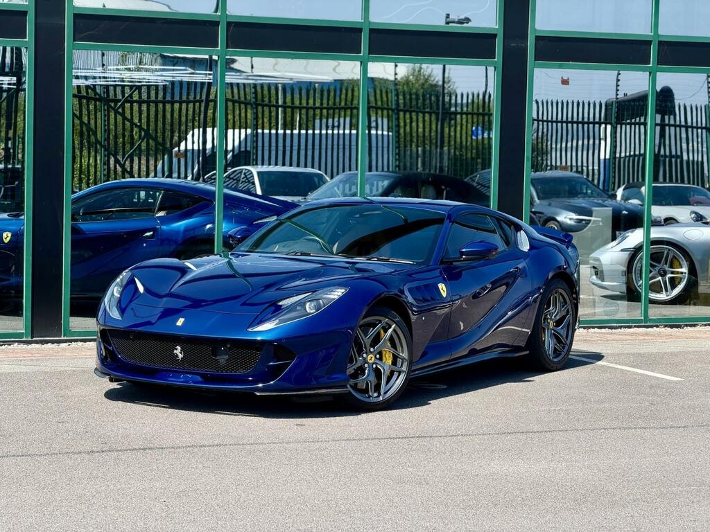 Ferrari 812 Superfast Coupe 6.5 V12 202020 Blue #4