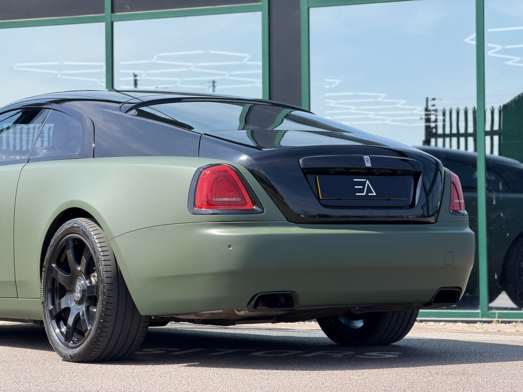 Rolls-Royce Wraith 6.6 V12 Coupe Euro 6 624 Bhp Silver #23