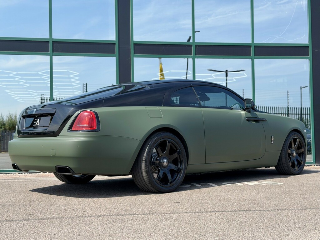 Rolls-Royce Wraith 6.6 V12 Coupe Euro 6 624 Bhp Silver #33