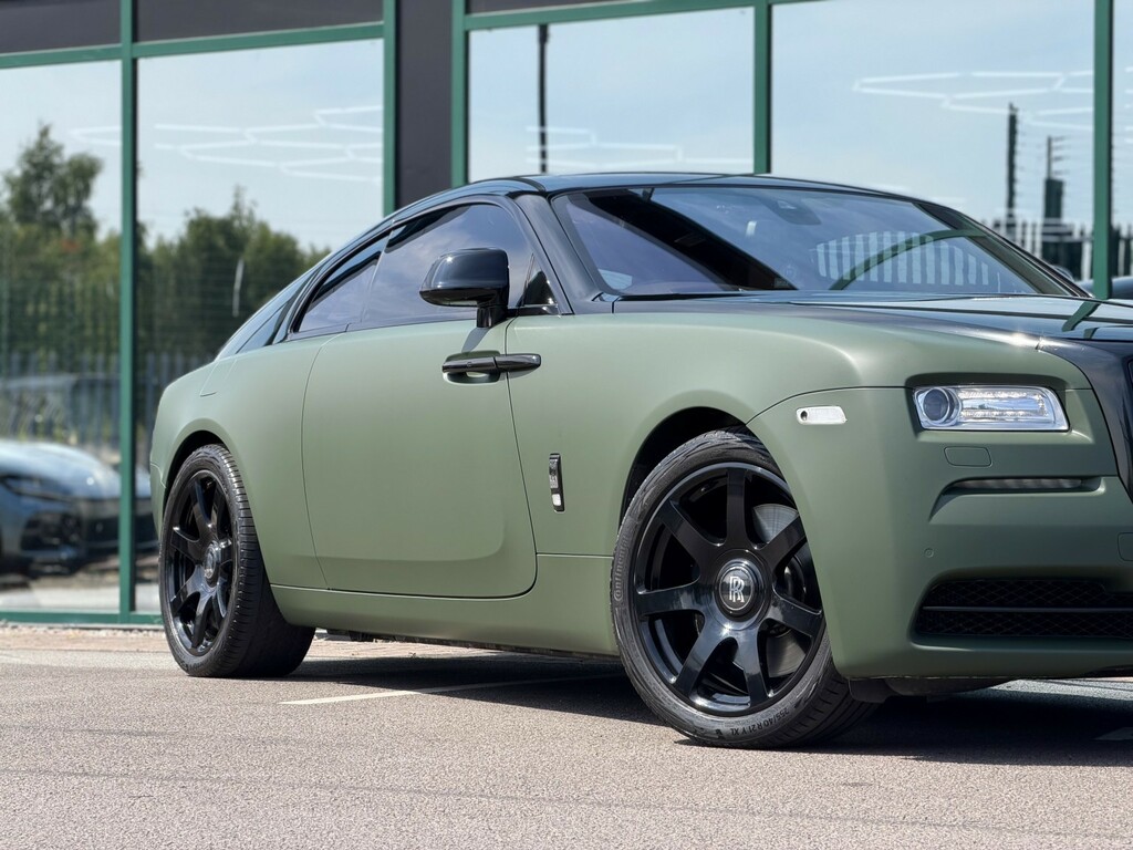 Rolls-Royce Wraith 6.6 V12 Coupe Euro 6 624 Bhp Silver #9