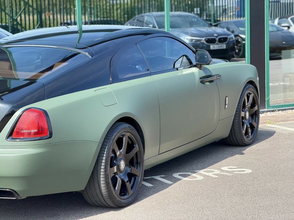 Rolls-Royce Wraith 6.6 V12 Coupe Euro 6 624 Bhp Silver #29