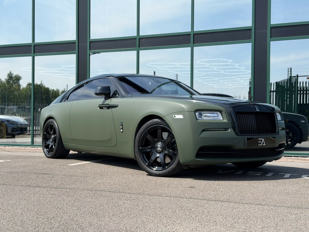 Rolls-Royce Wraith 6.6 V12 Coupe Euro 6 624 Bhp Silver #11