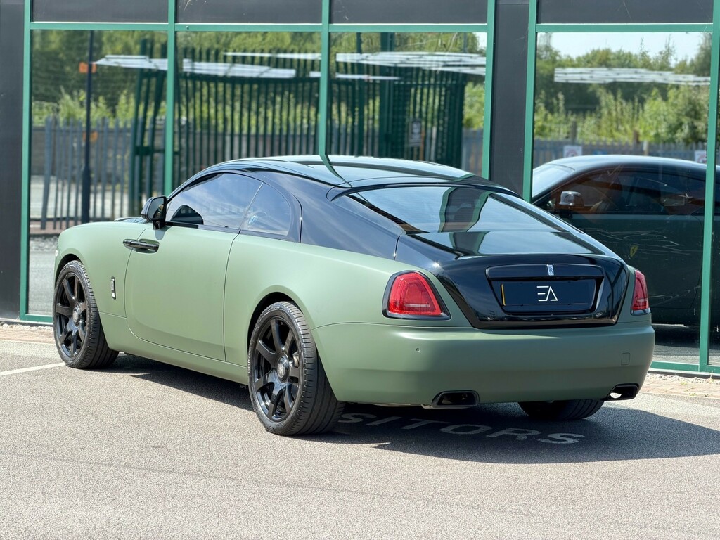 Rolls-Royce Wraith 6.6 V12 Coupe Euro 6 624 Bhp Silver #24