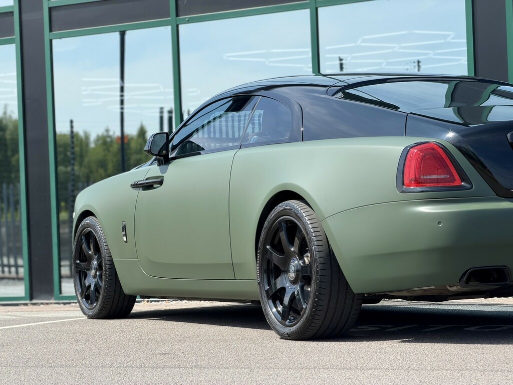 Rolls-Royce Wraith 6.6 V12 Coupe Euro 6 624 Bhp Silver #27
