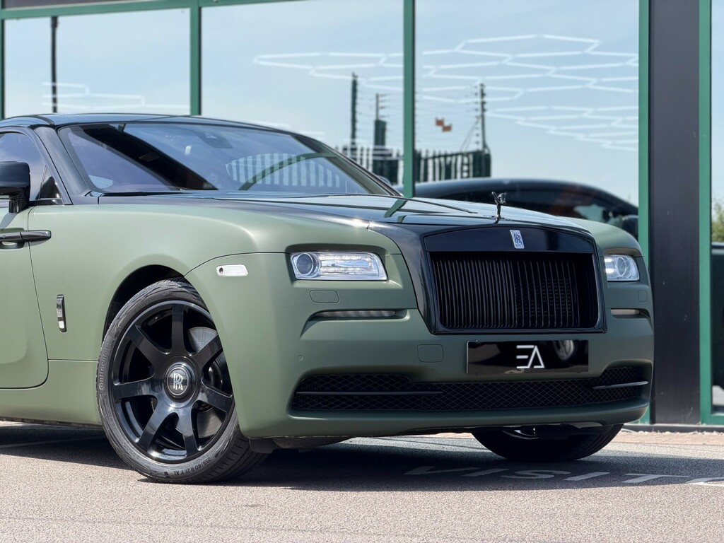 Rolls-Royce Wraith 6.6 V12 Coupe Euro 6 624 Bhp Silver #10