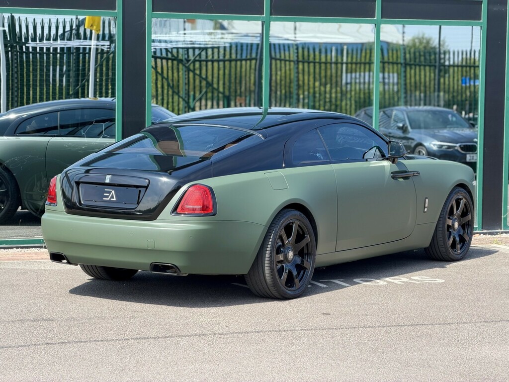 Rolls-Royce Wraith 6.6 V12 Coupe Euro 6 624 Bhp Silver #7
