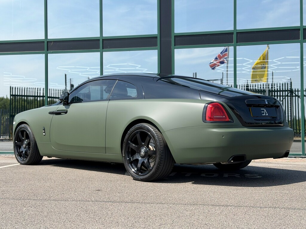 Rolls-Royce Wraith 6.6 V12 Coupe Euro 6 624 Bhp Silver #25