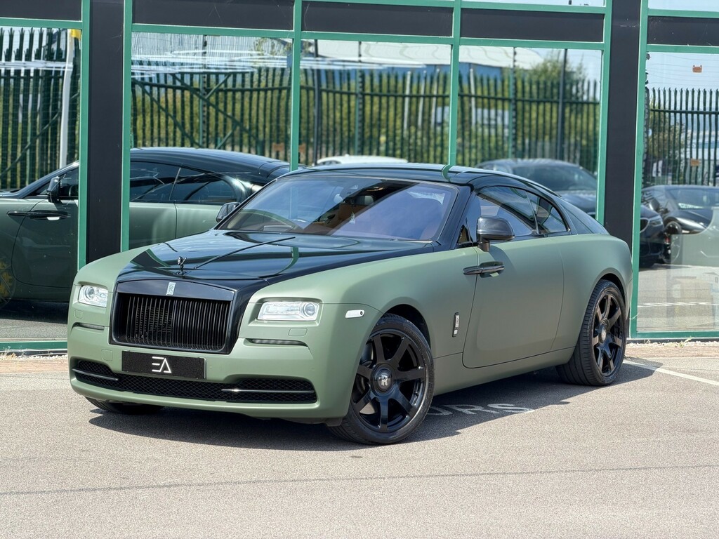 Rolls-Royce Wraith 6.6 V12 White #6