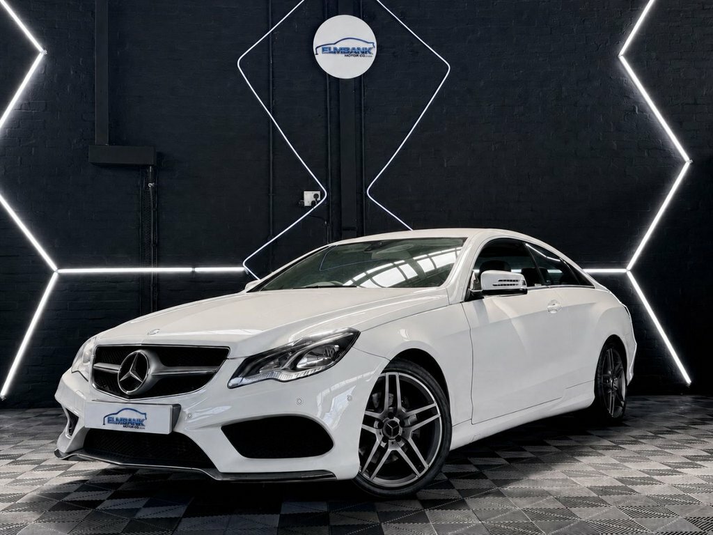 Mercedes-Benz E Class 2.1L Amg Sport White
