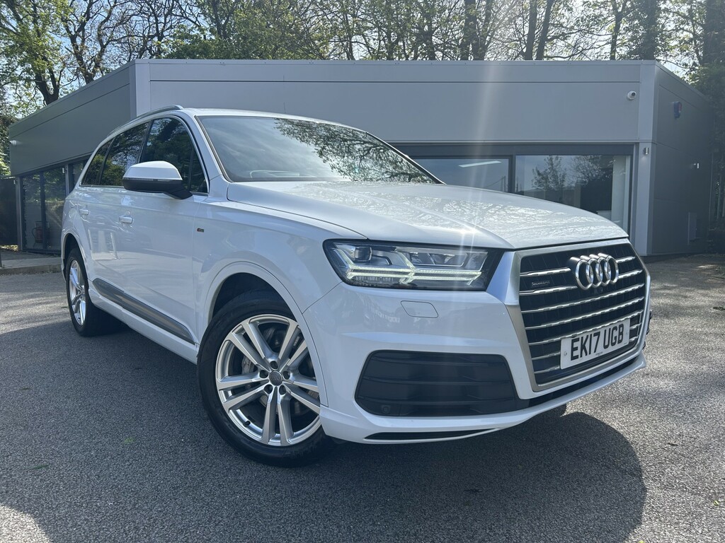 Audi Q7 Suv 3.0 Tdi V6 S Line 2017 White