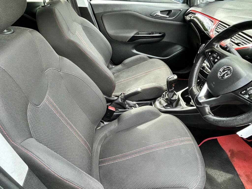 Vauxhall Corsa Hatchback 1.4 I Ecotec Sri VX Line Nav Black 2018 DP68HHU Silver #2