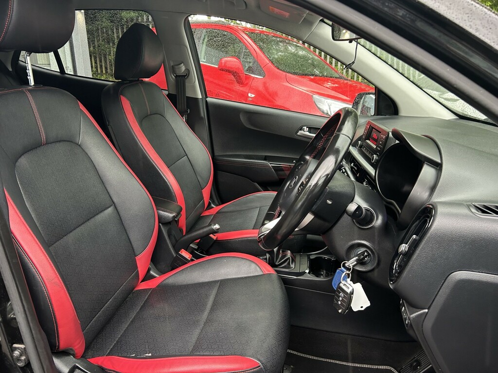 Kia Picanto Hatchback 1.0 Gt-line 2017 WG67AXB Black #2