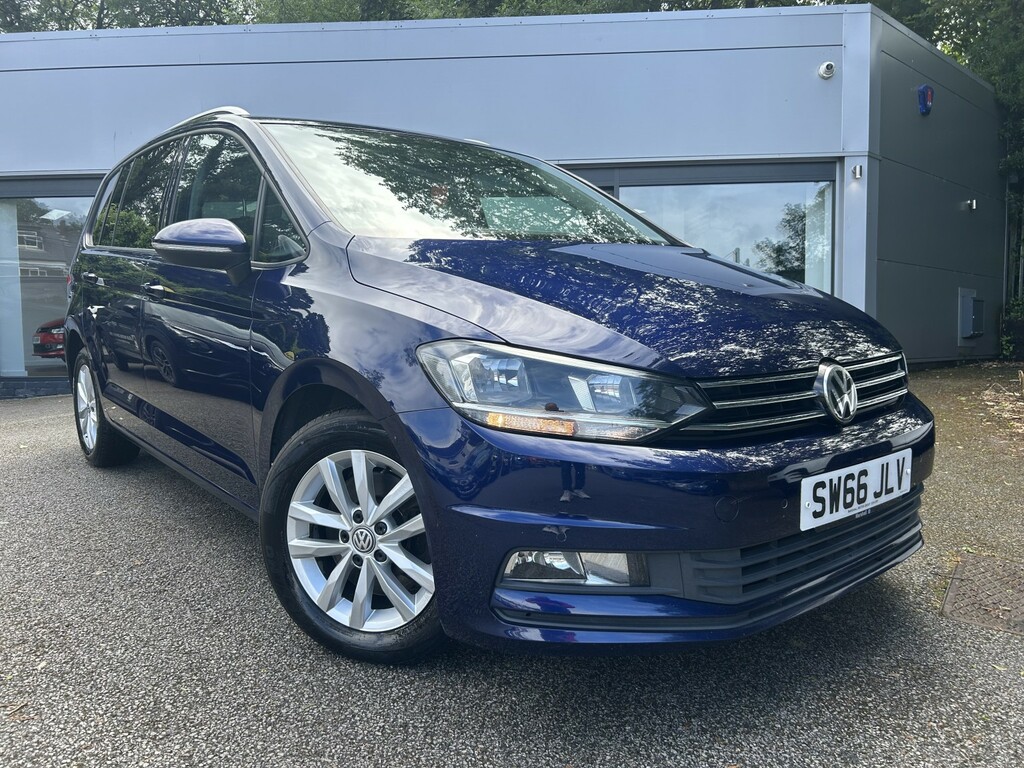 Volkswagen Touran Mpv 2.0 Tdi Bluemotion Tech Se Family 2017 Blue