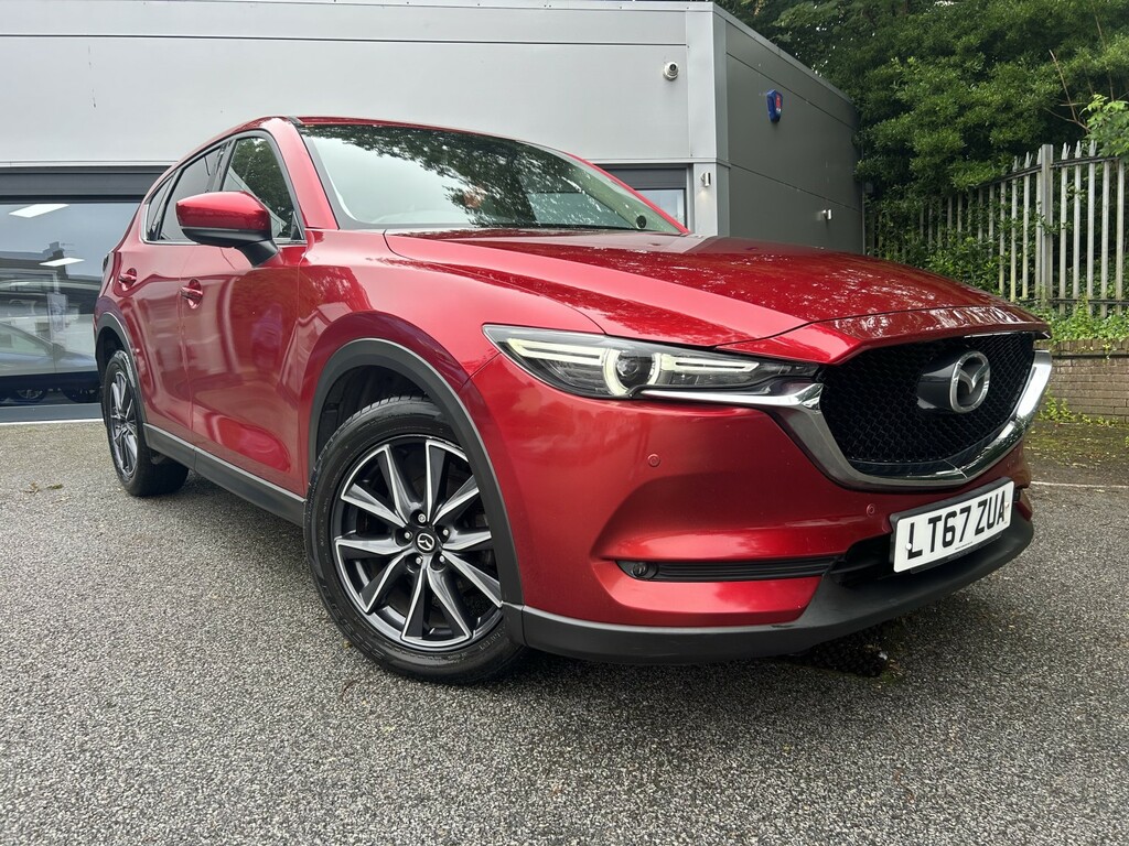 Mazda CX-5 Suv 2.2 Skyactiv-d Sport Nav 2018 Red