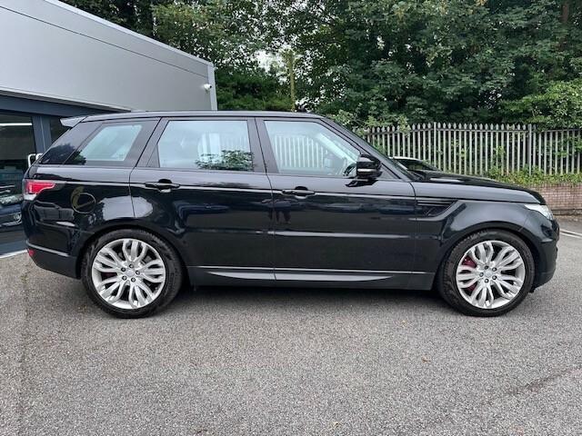 Land Rover Range Rover Sport Suv 3.0 Sd V6 Hse Dynamic 2017 HG66RGX Black #6