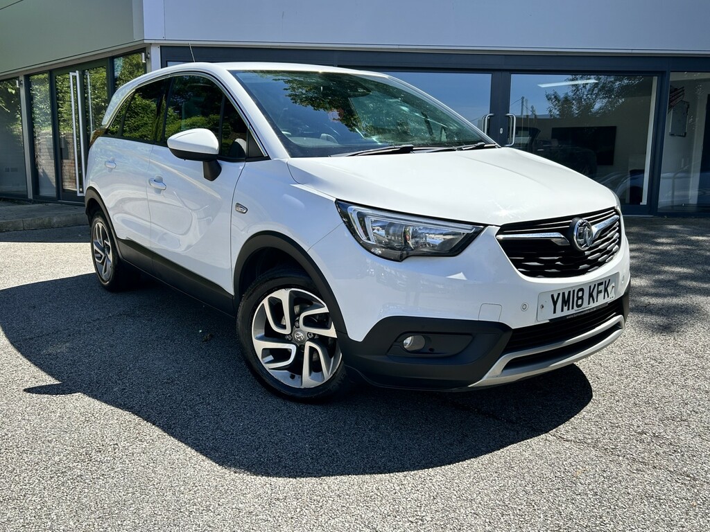 Vauxhall Crossland X Suv 1.6 Turbo D Ecotec Tech Line Nav 2018 White