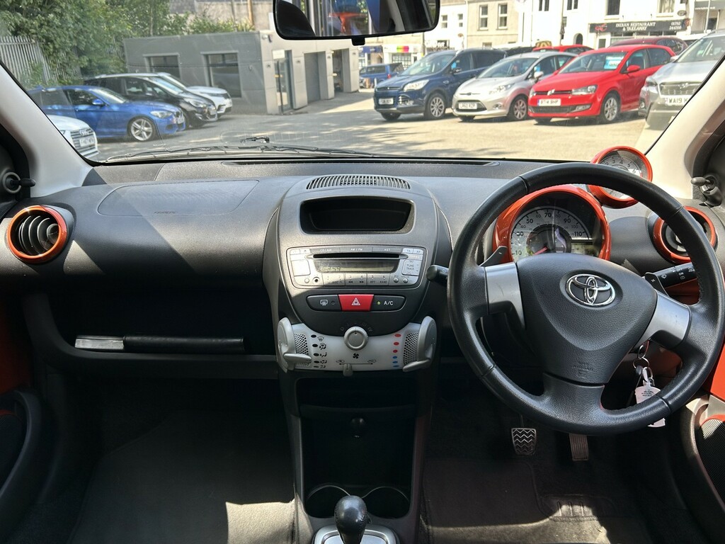 Toyota Aygo Hatchback 1.0 Vvt-i Fire 2013 Orange #6