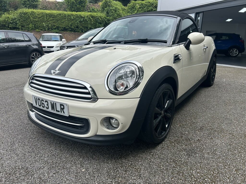 Mini Roadster Convertible White #10