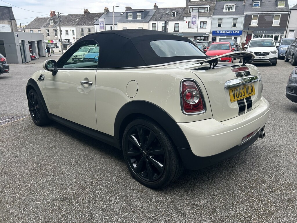 Mini Roadster Convertible White #8