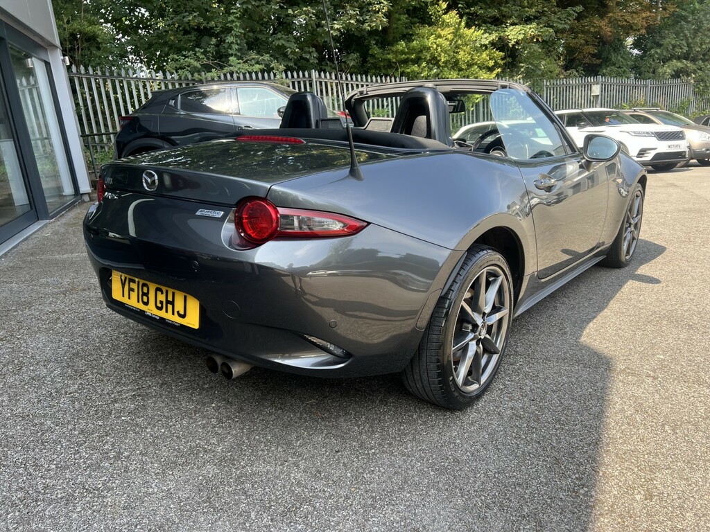 Mazda MX-5 Convertible 2.0 Skyactiv-g Sport Nav 2018 YF18GHJ Grey #6