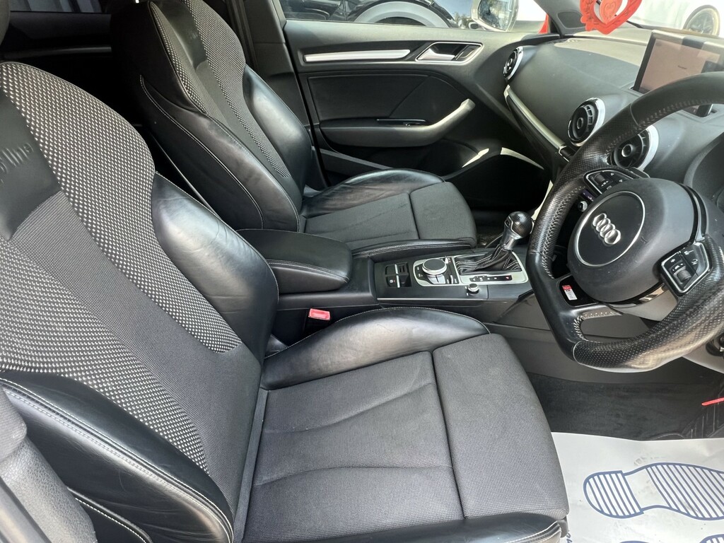 Audi A3 Hatchback 1.4 Tfsi S Line 2015 GD15GVR White #2