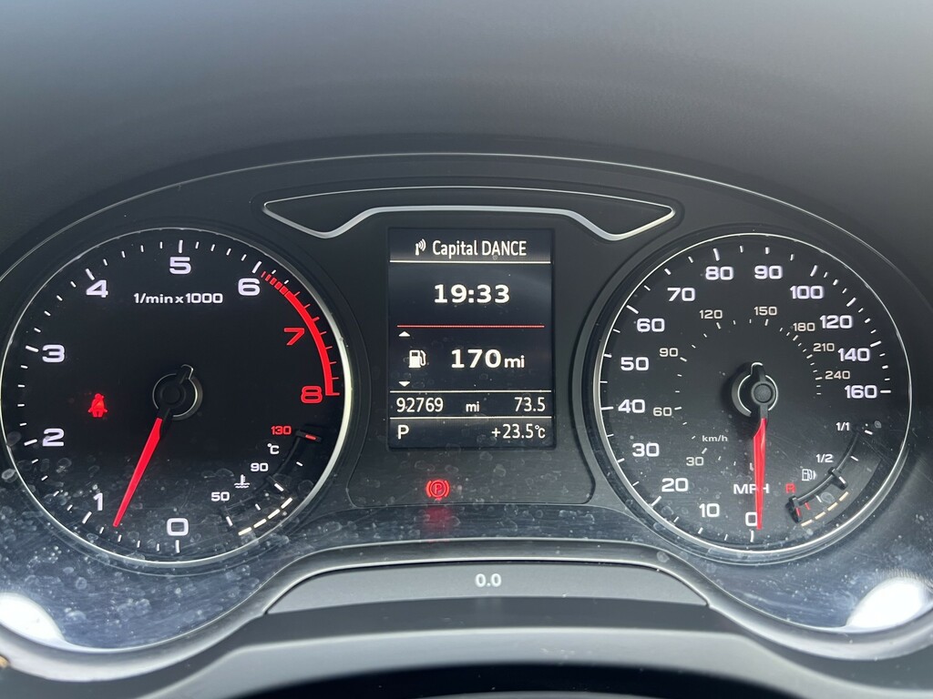 Audi A3 Hatchback 1.4 Tfsi S Line 2015 GD15GVR White #4