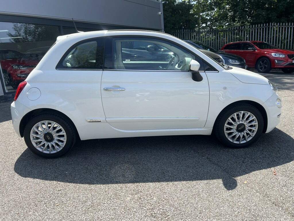 Fiat 500 Hatchback 1.2 500 My17 1.2 69Hp Lounge 2017 HV17VBU White #5