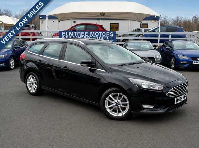 Ford Focus 1.5 Turbo Tdci Estate Zetec MM66JXF Black