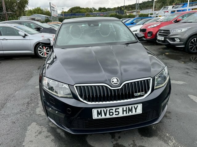 Skoda Octavia Vrs 2.0 Turbo Tdi Hatchback MV65HMY Black #4