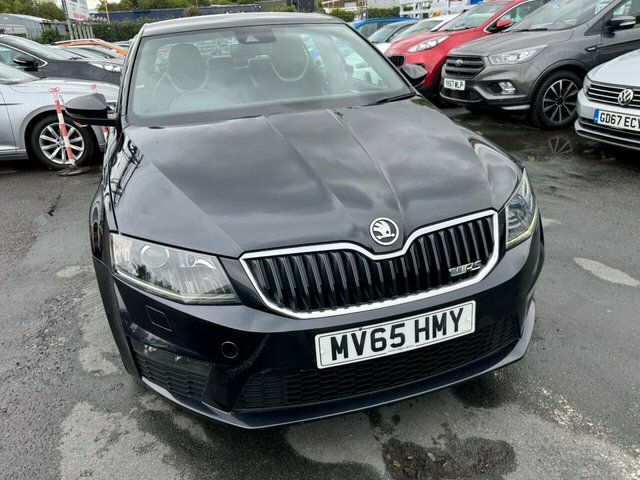 Skoda Octavia Vrs 2.0 Turbo Tdi Hatchback MV65HMY Black #3