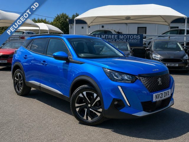 Peugeot 2008 1.5 Eco Turbo Blue Hdi Allure Premium Edi NV21DVX Blue