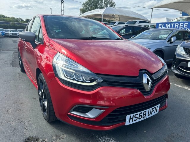Renault Clio 0.9 Tce Gt Line Hatchback Euro 6 HS68UFN Red #6