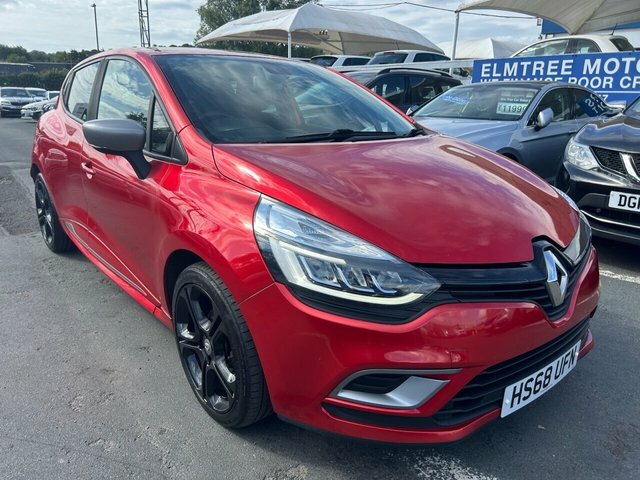 Renault Clio 0.9 Tce Gt Line Hatchback Euro 6 HS68UFN Red #4
