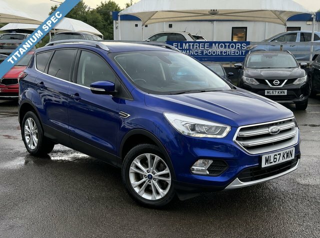 Ford Kuga 1.5 Turbo Tdci Titanium Suv Blue
