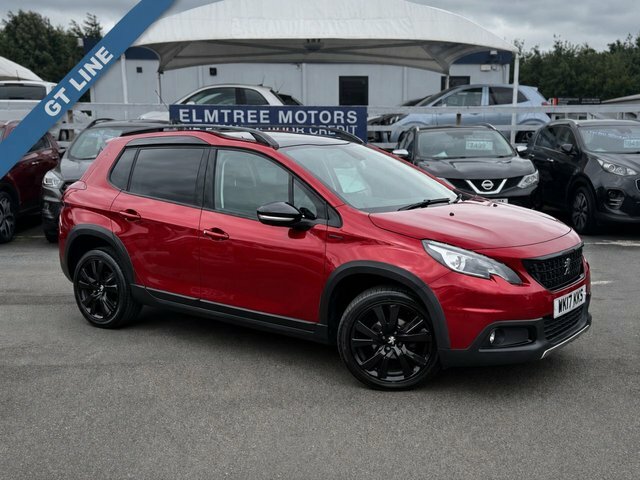 Peugeot 2008 1.6 Eco Turbo Blue Hdi Gt Line Suv Red
