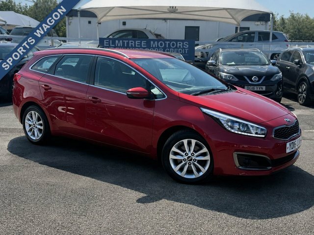 Kia Ceed Ceed 2 1.6 Turbo Crdi Estate Sportswagon Red