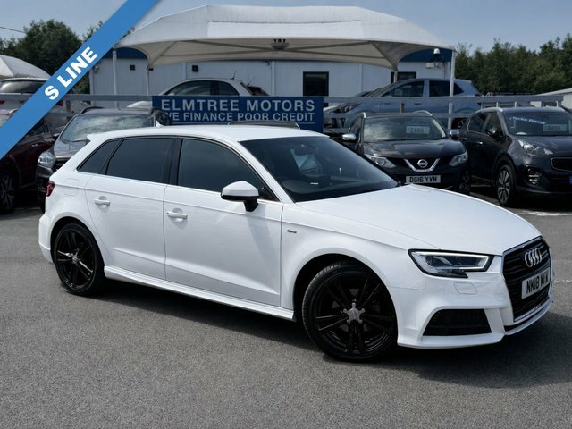 Audi A3 1.5 Tfsi Cod S Line Sportback Manu NK18WXA White