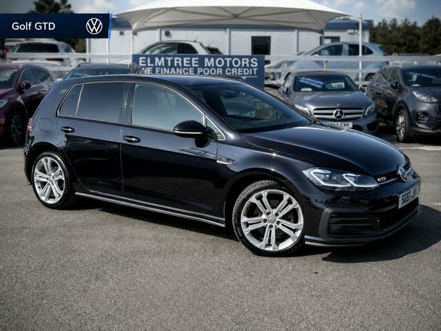 Volkswagen Golf Gtd 2.0 Turbo Tdi Euro 6. SB18AGX Black
