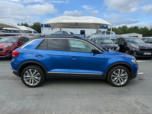 Volkswagen T-Roc 1.0 Tsi Design Suv Euro 6. NG18ZXL Blue #5