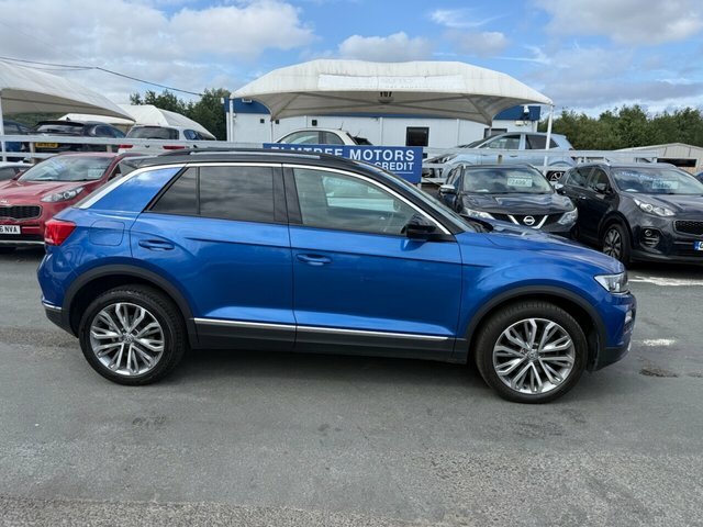 Volkswagen T-Roc 1.0 Tsi Design Suv Euro 6. NG18ZXL Blue #6