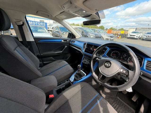 Volkswagen T-Roc 1.0 Tsi Design Suv Euro 6. NG18ZXL Blue #2