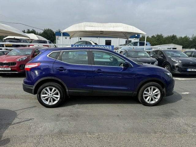 Nissan Qashqai 1.2 Dig-t Acenta Edition Suv Manua MM16HVL Blue #4