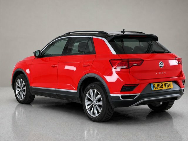 Volkswagen T-Roc 1.5 Tsi Gpf Evo Design Suv Red #4