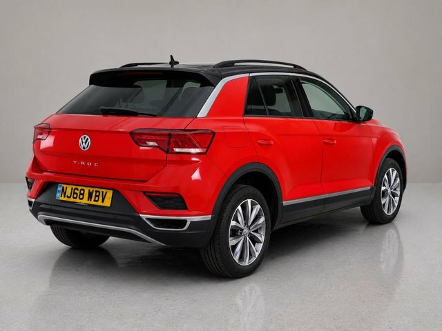 Volkswagen T-Roc 1.5 Tsi Gpf Evo Design Suv Red #6