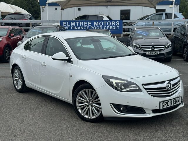 Vauxhall Insignia 2015 Reg 2.0 Turbo Cdti Eco Flex Te GR08EMM White #3