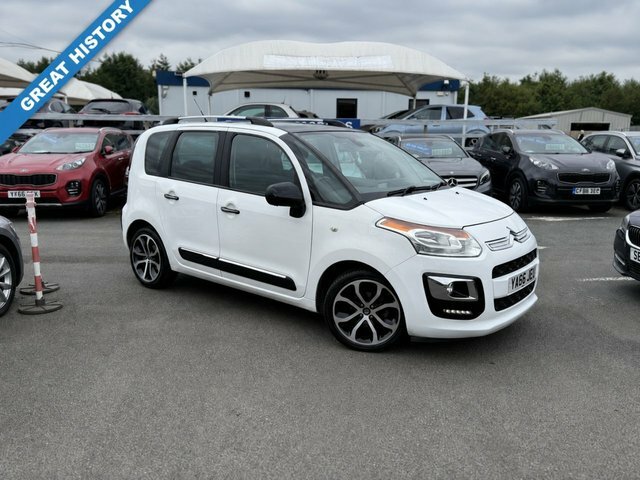 Citroen C3 Picasso 1.6 Turbo Blue Hdi Platinum Edition White