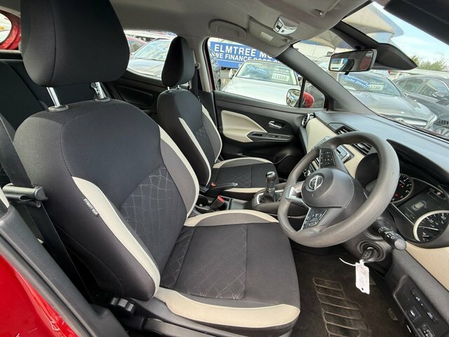 Nissan Micra 1.0 Acenta Hatchback Euro 6. Red #2