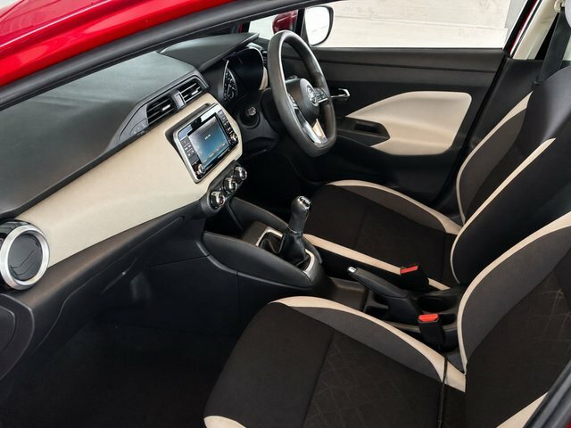 Nissan Micra 1.0 Acenta Hatchback Euro 6. Red #5