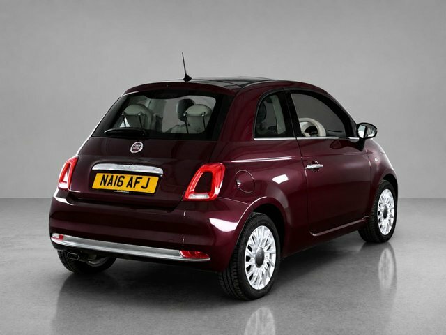 Fiat 500 1.2 Lounge Hatchback Euro 6 S S Red #6