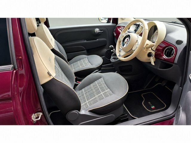 Fiat 500 1.2 Lounge Hatchback Euro 6 S S Red #2